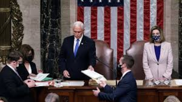 Le Congrès américain valide la victoire de Biden