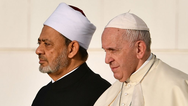 Le Pape aux Emirats Arabes Unis