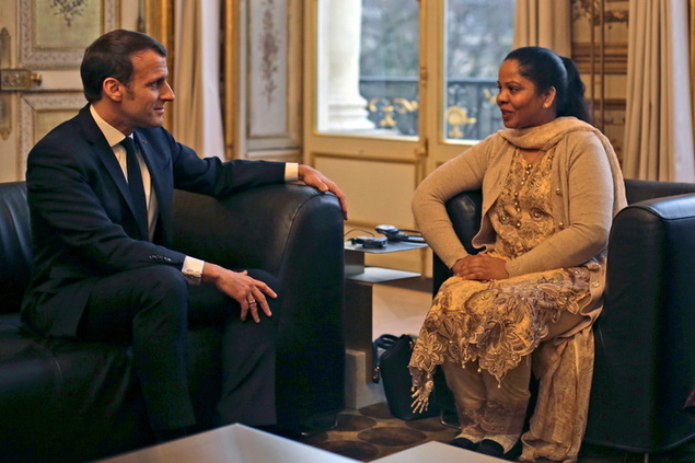 Rencontre Macron-Asia Bibi : le tweet immonde d'un salafiste 