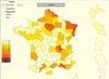 Suivez l’évolution de l’épidémie, département par département