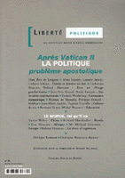 Après Vatican II - LA POLITIQUE - Problème apostolique