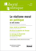 Le réalisme moral en politique