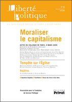 Moraliser le capitalisme